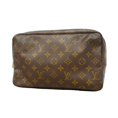 Louis Vuitton Pouch Monogram Trousse Toilet 28 Brown