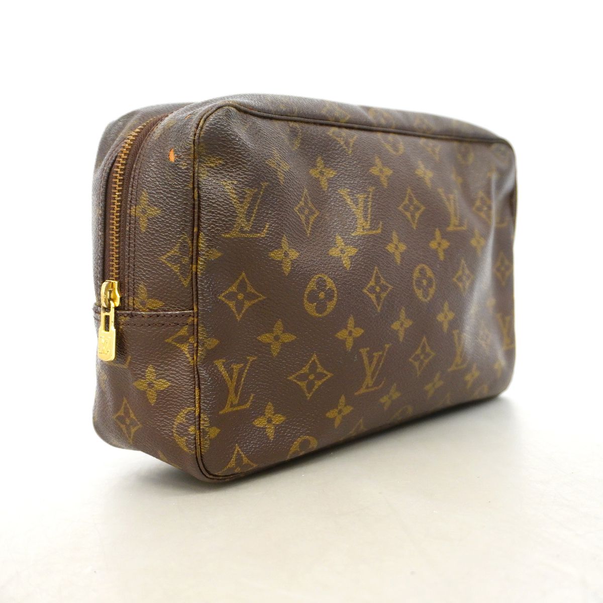 Louis Vuitton Pouch Monogram Trousse Toilet 28 Brown — view 2