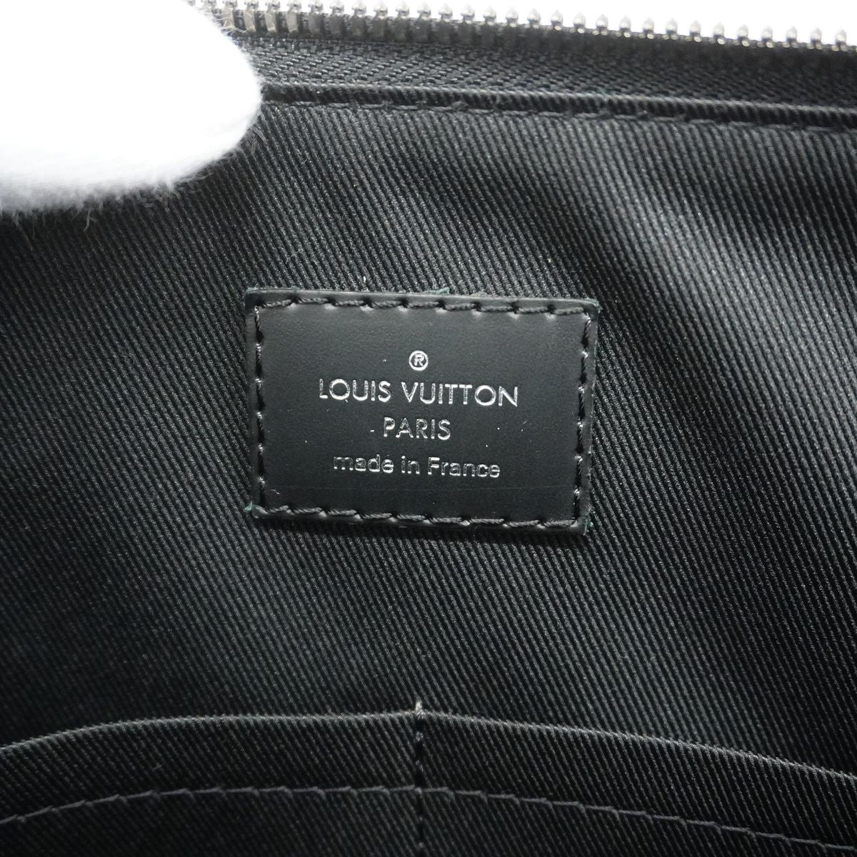 Louis Vuitton Business Bag Monogram Eclipse Explorer Black — view 5