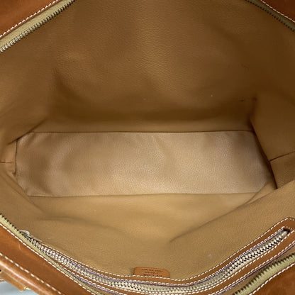 Celine Tote Bag Macadam Brown Gold — view 4