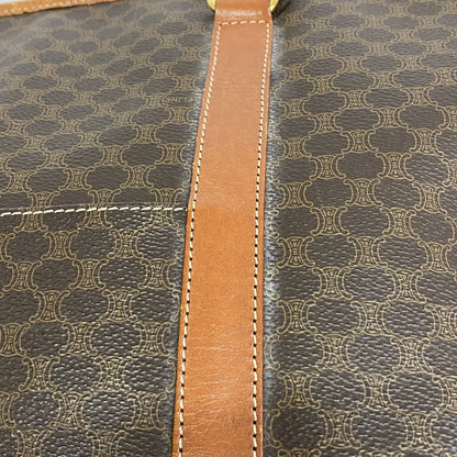 Celine Tote Bag Macadam Brown Gold — view 8