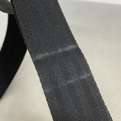Hermes Business Bag Acapulco Odinatour Toile Chevron Black Silver 2-Way Back — view 8