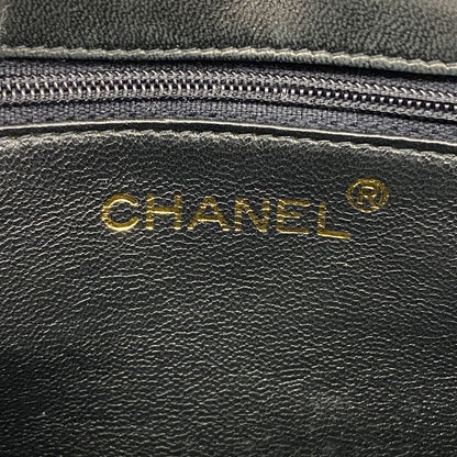 Chanel Shoulder Bag Lambskin Black Gold — view 5