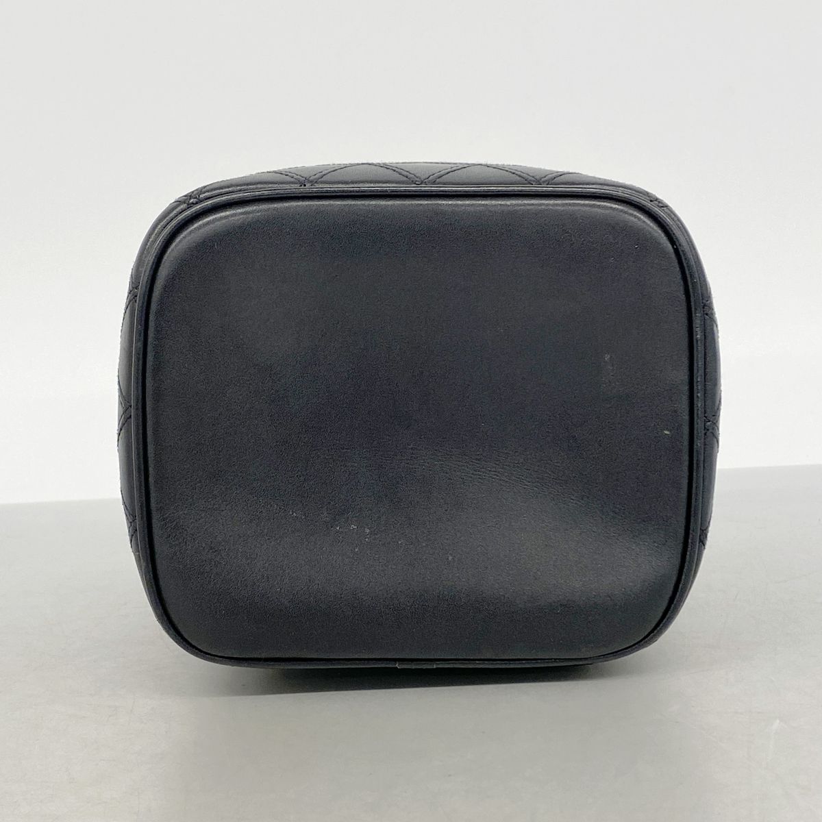 Chanel Vanity Bag Bicolor Lambskin Black Gold — view 3