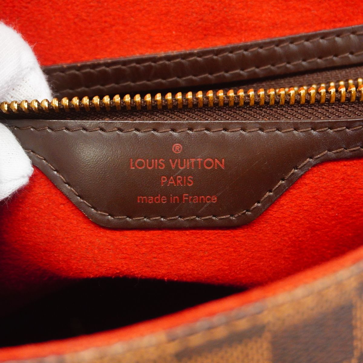 Louis Vuitton Handbag Damier Bergamo MM Ebene 2-Way Bag — view 5