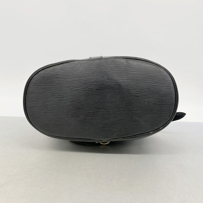 Louis Vuitton Shoulder Bag Epi Randonnee PM Noir — view 3