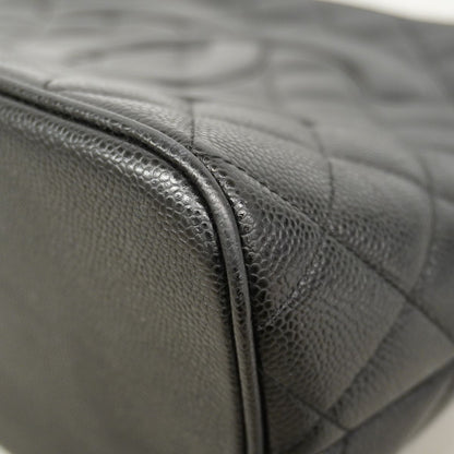 Chanel Tote Bag Reissue Caviar Leather Black Gold — view 6