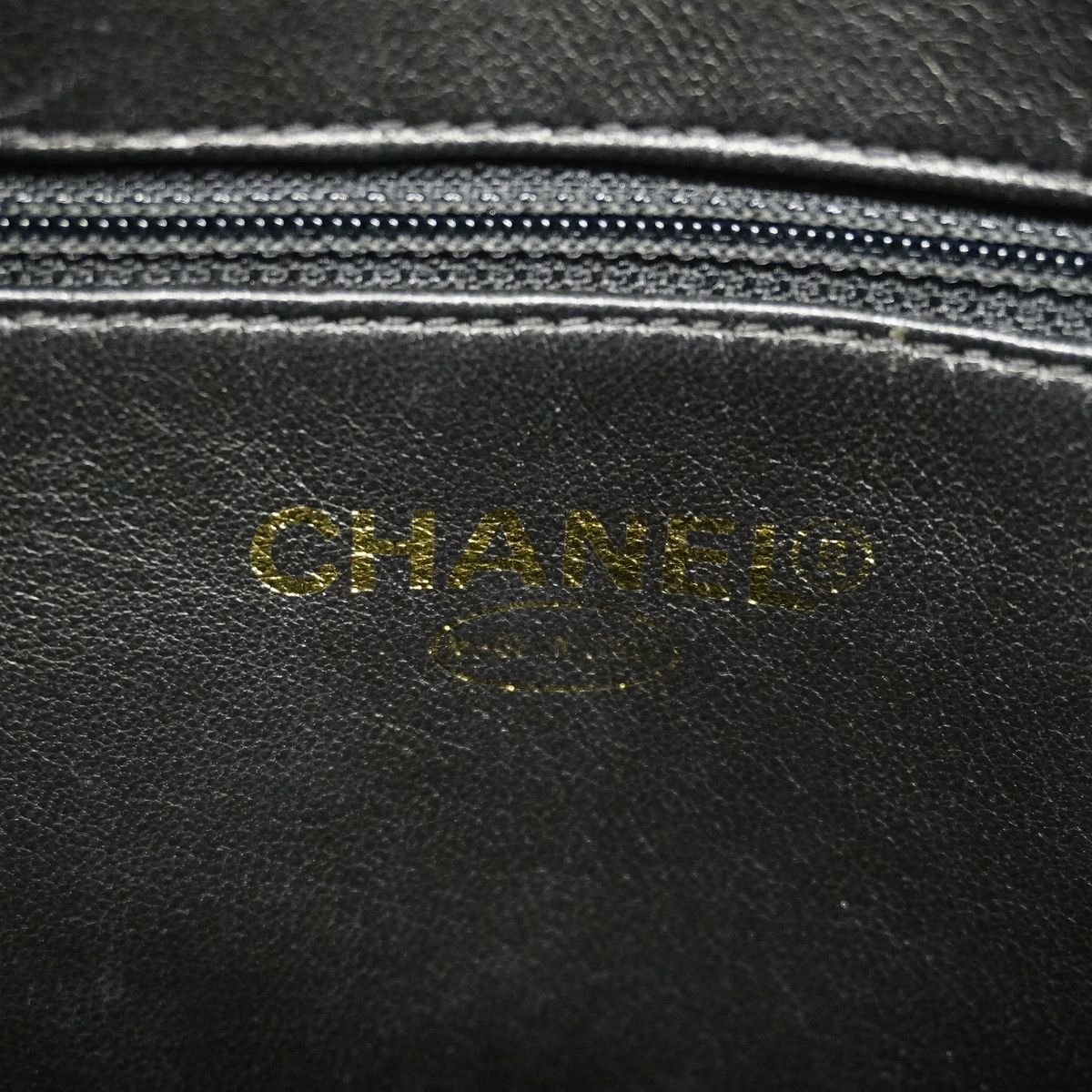 Chanel Tote Bag Reissue Caviar Leather Black Gold — view 5