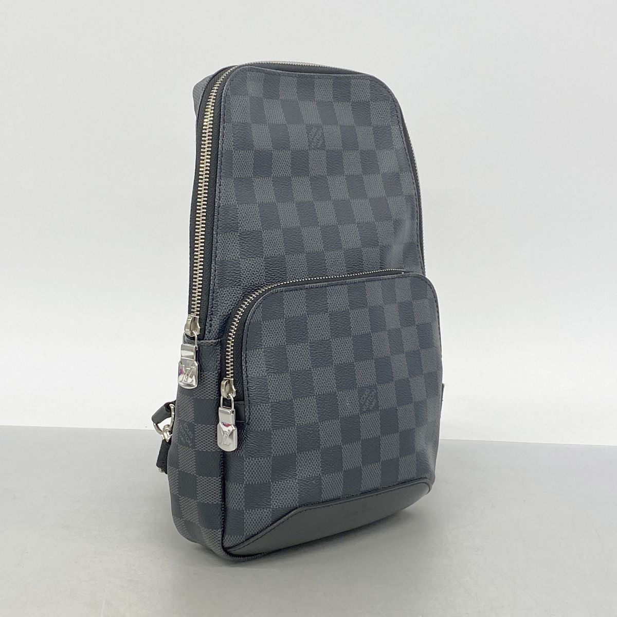 Louis Vuitton Belt Bag Damier Graphite Avenue Gray Black — view 2