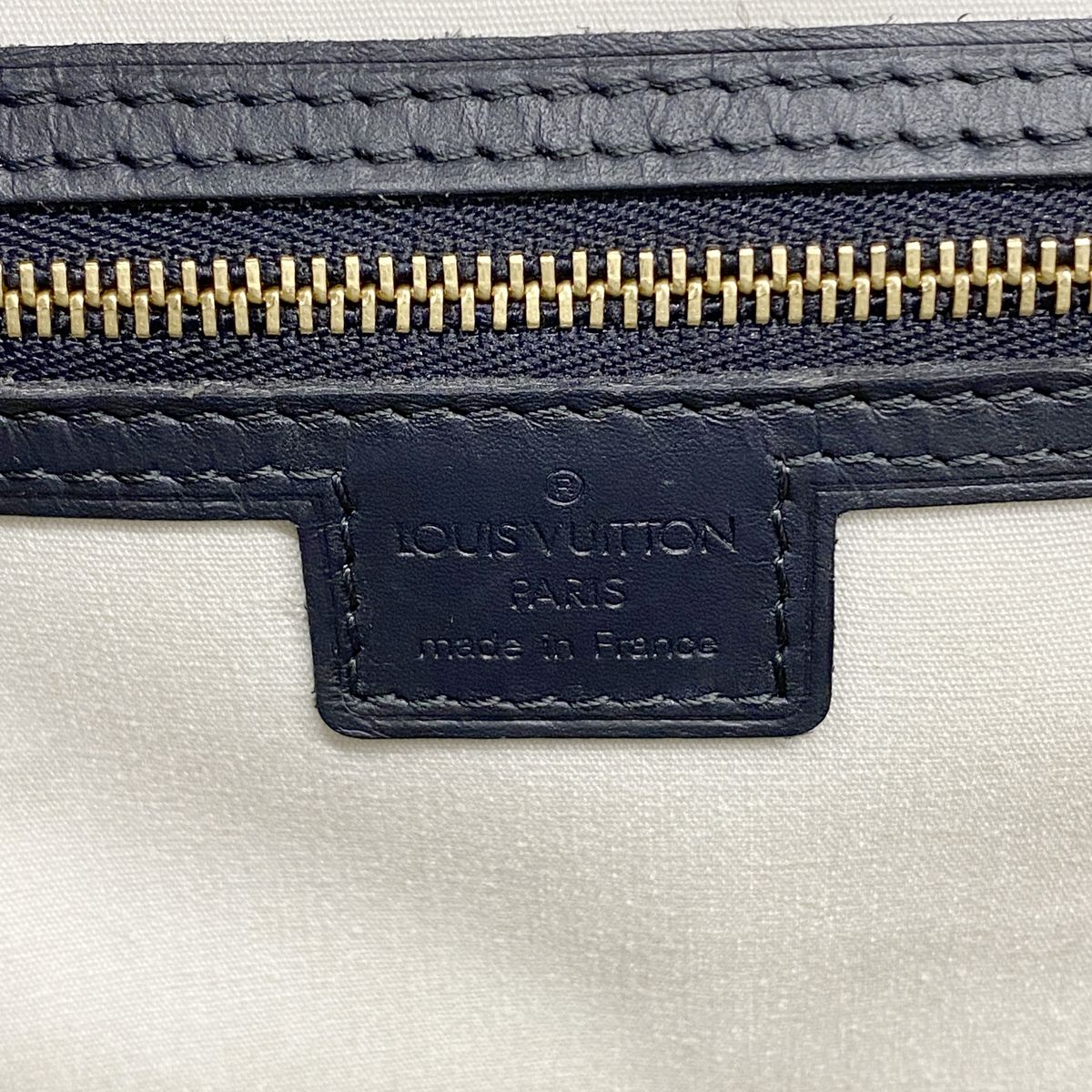 Louis Vuitton Handbag Monogram Mini Josephine PM Blue — view 5