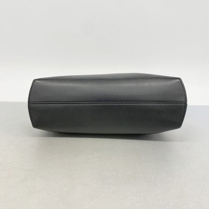 Fendi Shoulder Bag First Leather Black Gold — view 3
