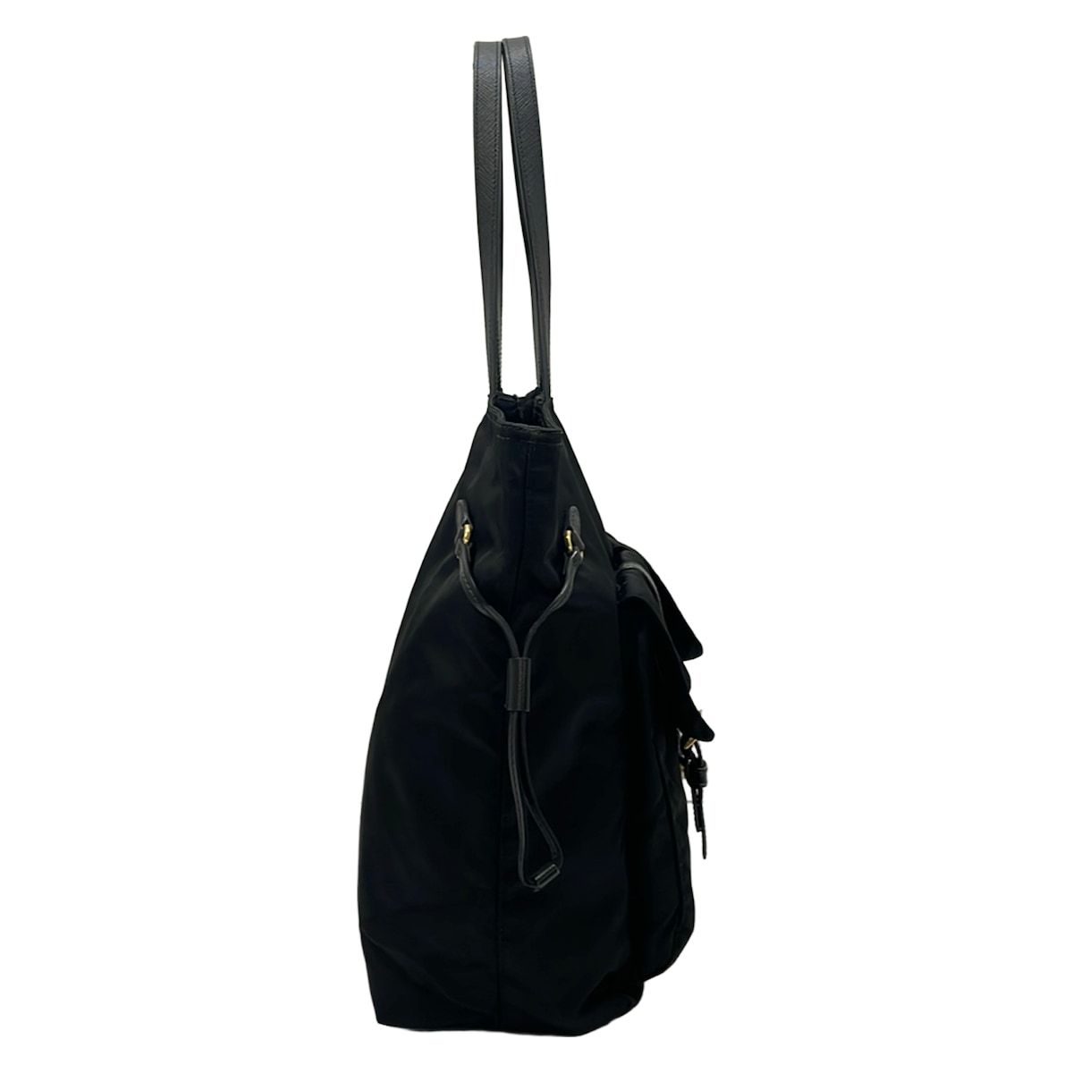 Prada Tote Bag Black Leather — view 2