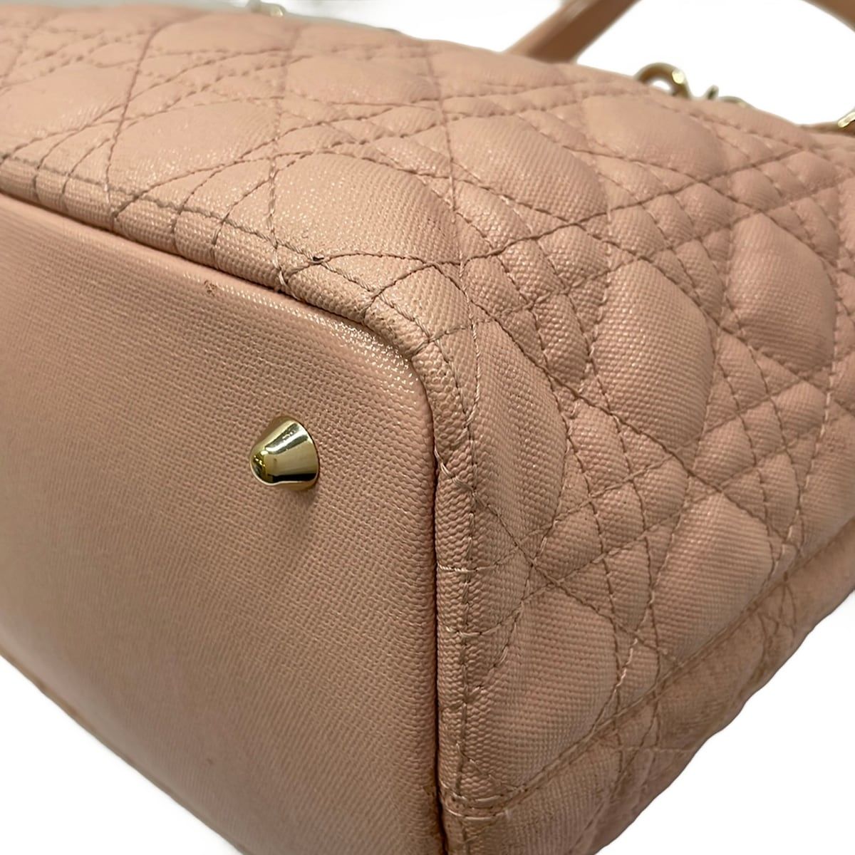 Dior Tote Bag Panarea Pink Leather — view 6