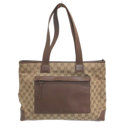 Gucci GG Canvas Tote Bag Brown