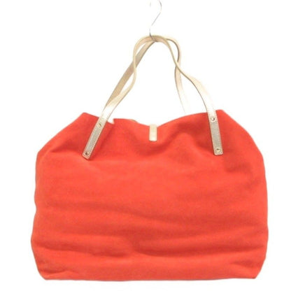 Tiffany & Co Reversible Suede Tote Bag Gold Color Orange — view 6