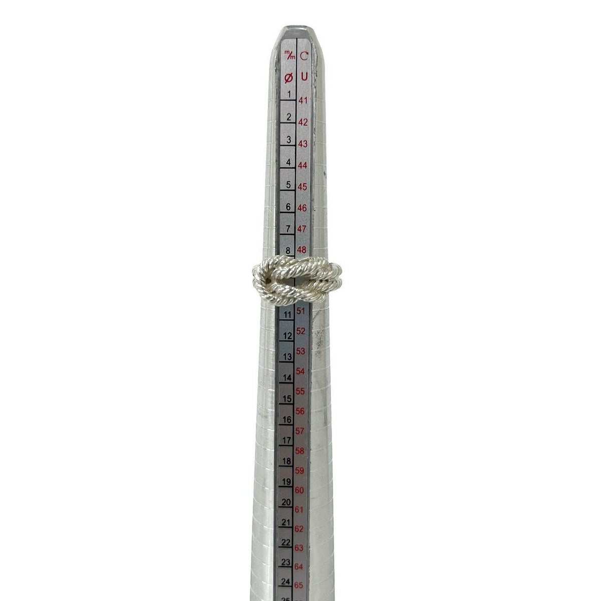 Hermes Vintage Audienne Ring 925 Sterling Silver — view 7
