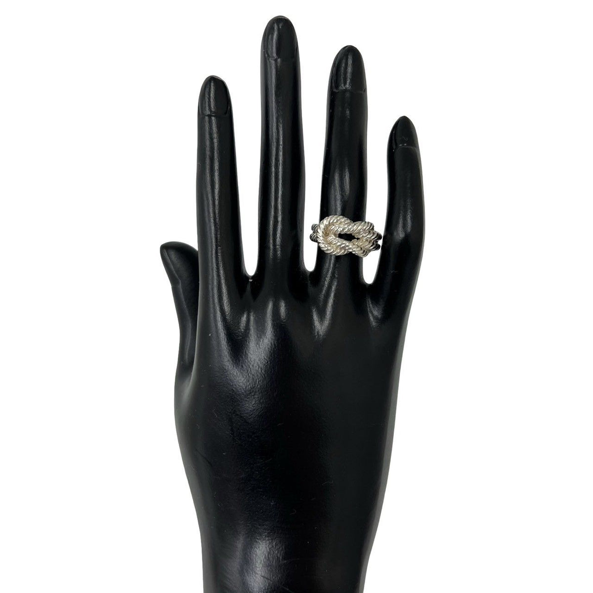 Hermes Vintage Audienne Ring 925 Sterling Silver — view 2