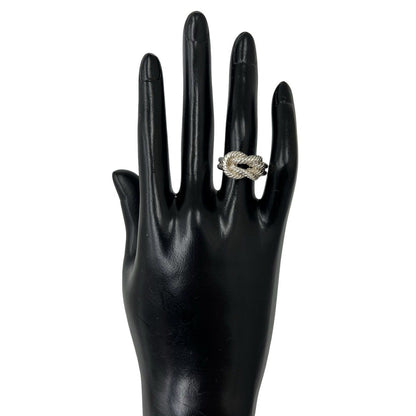 Hermes Vintage Audienne Ring 925 Sterling Silver — view 2