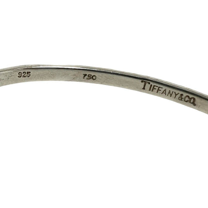 Tiffany & Co Vintage Hook Eye Bracelet Silver Yellow Gold — view 3