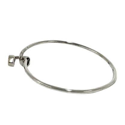 Tiffany & Co Solid Double Heart Bracelet Silver Yellow Gold — view 4