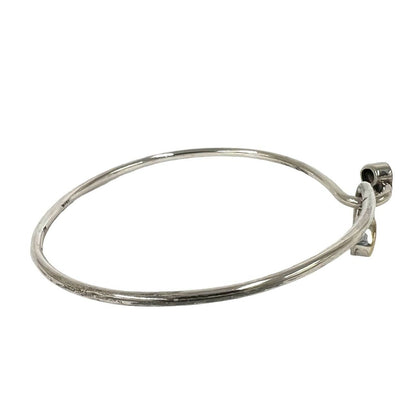Tiffany & Co Solid Double Heart Bracelet Silver Yellow Gold — view 5