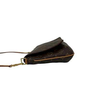 Louis Vuitton Monogram Logo Pattern Leather Mini Shoulder Bag Crossbody Brown — view 5