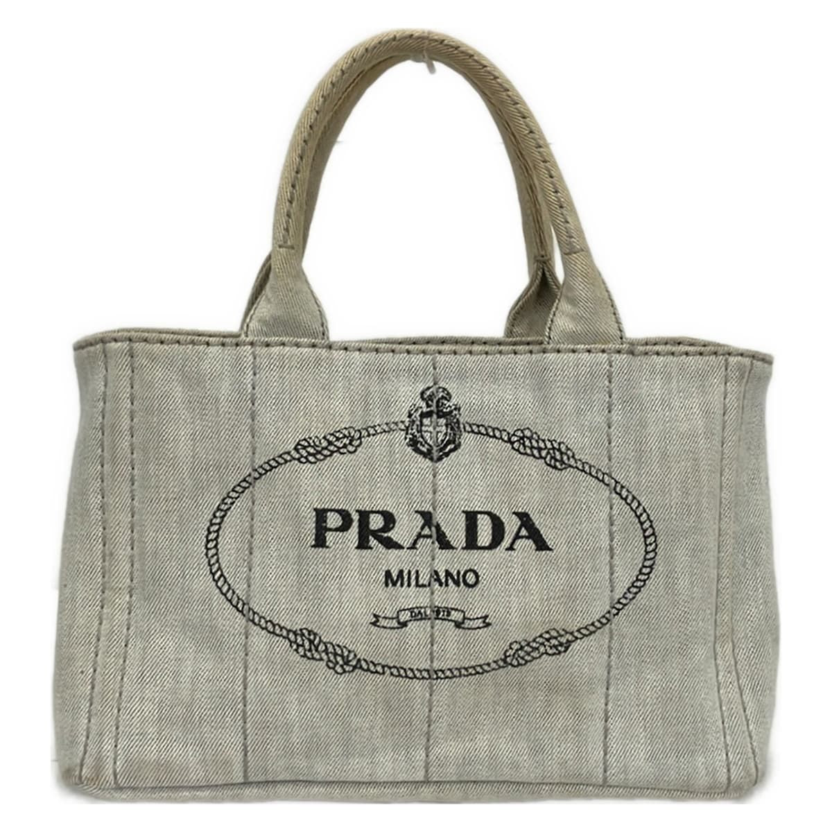 Prada Tote Bag Light Gray