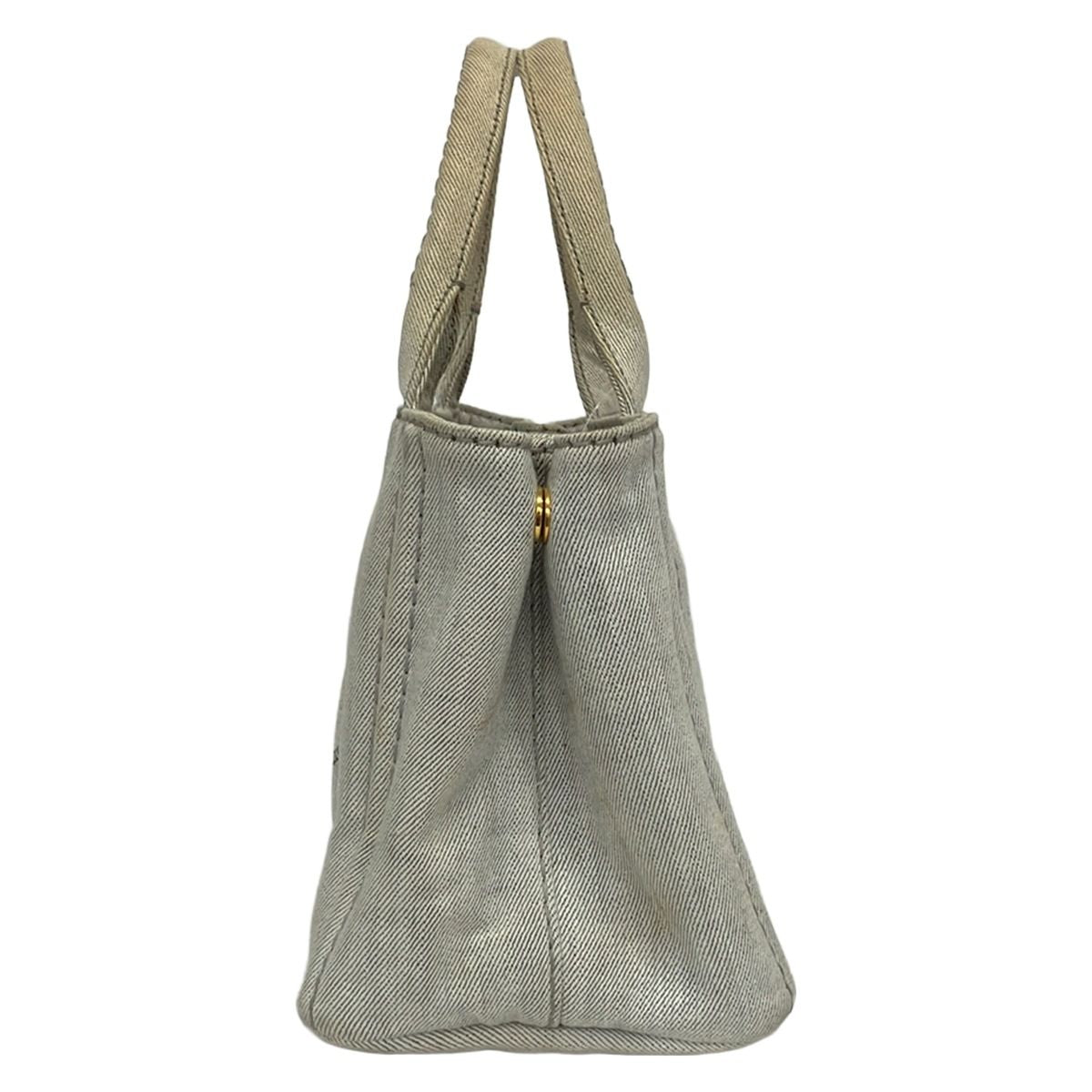 Prada Tote Bag Light Gray — view 4