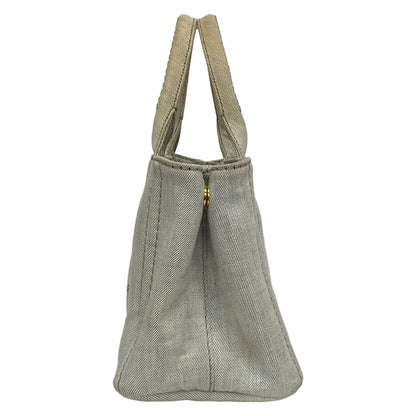 Prada Tote Bag Light Gray — view 4