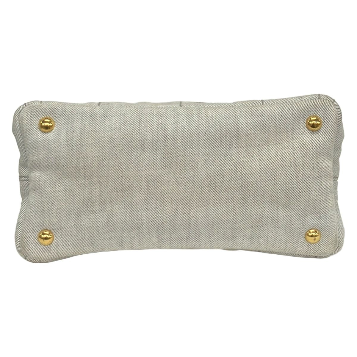 Prada Tote Bag Light Gray — view 5