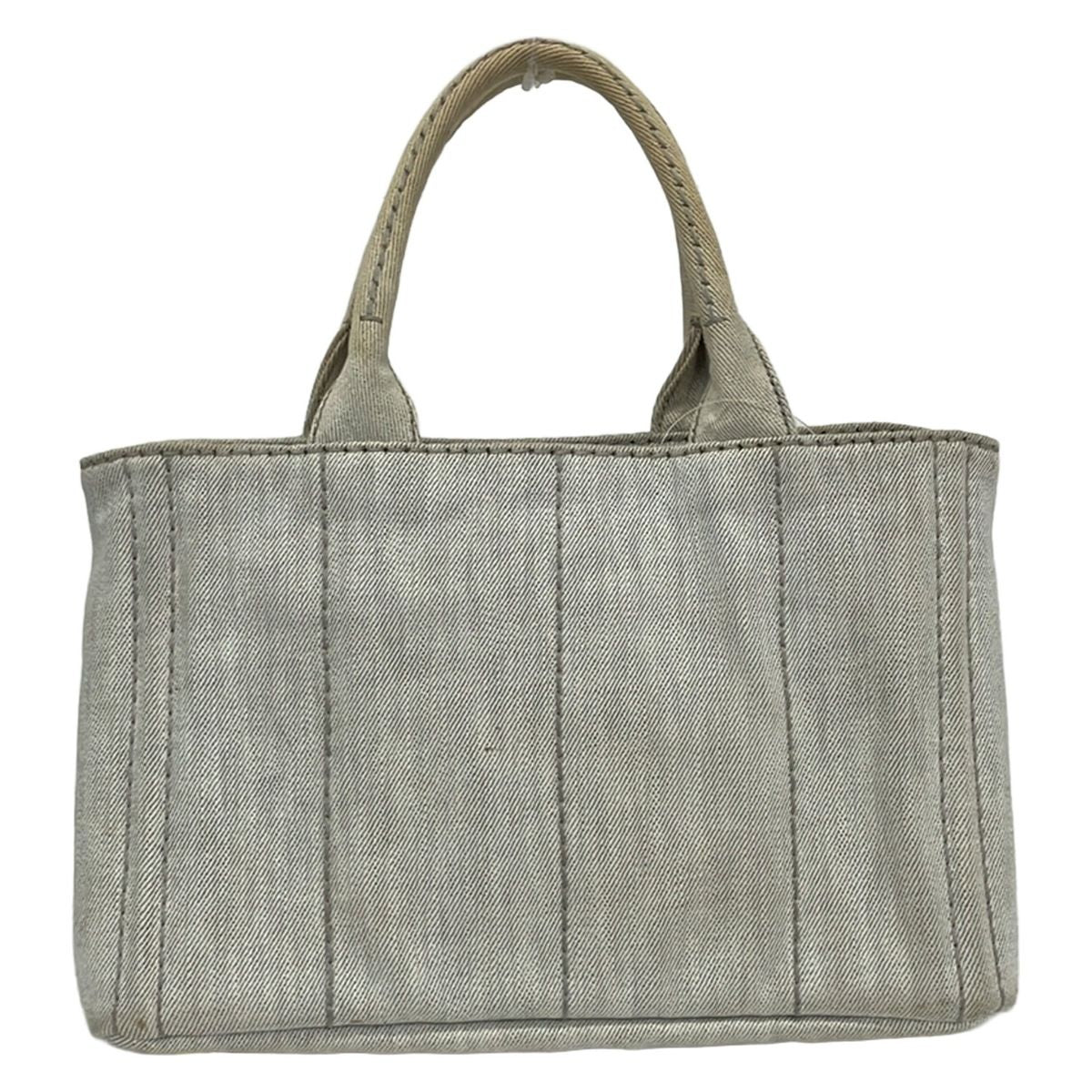 Prada Tote Bag Light Gray — view 3