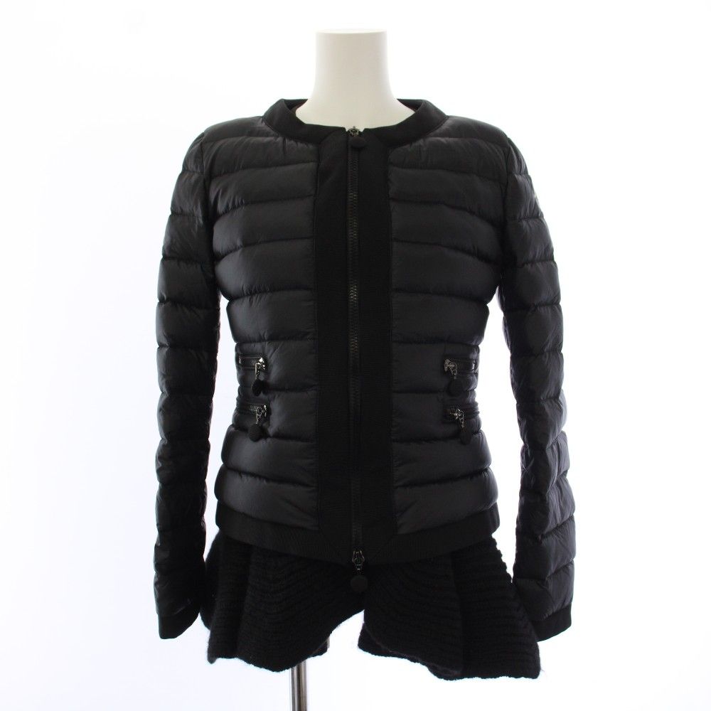 Moncler Marais Set Maraisette Down Jacket Inner Vest 2 Piece Set Black 0