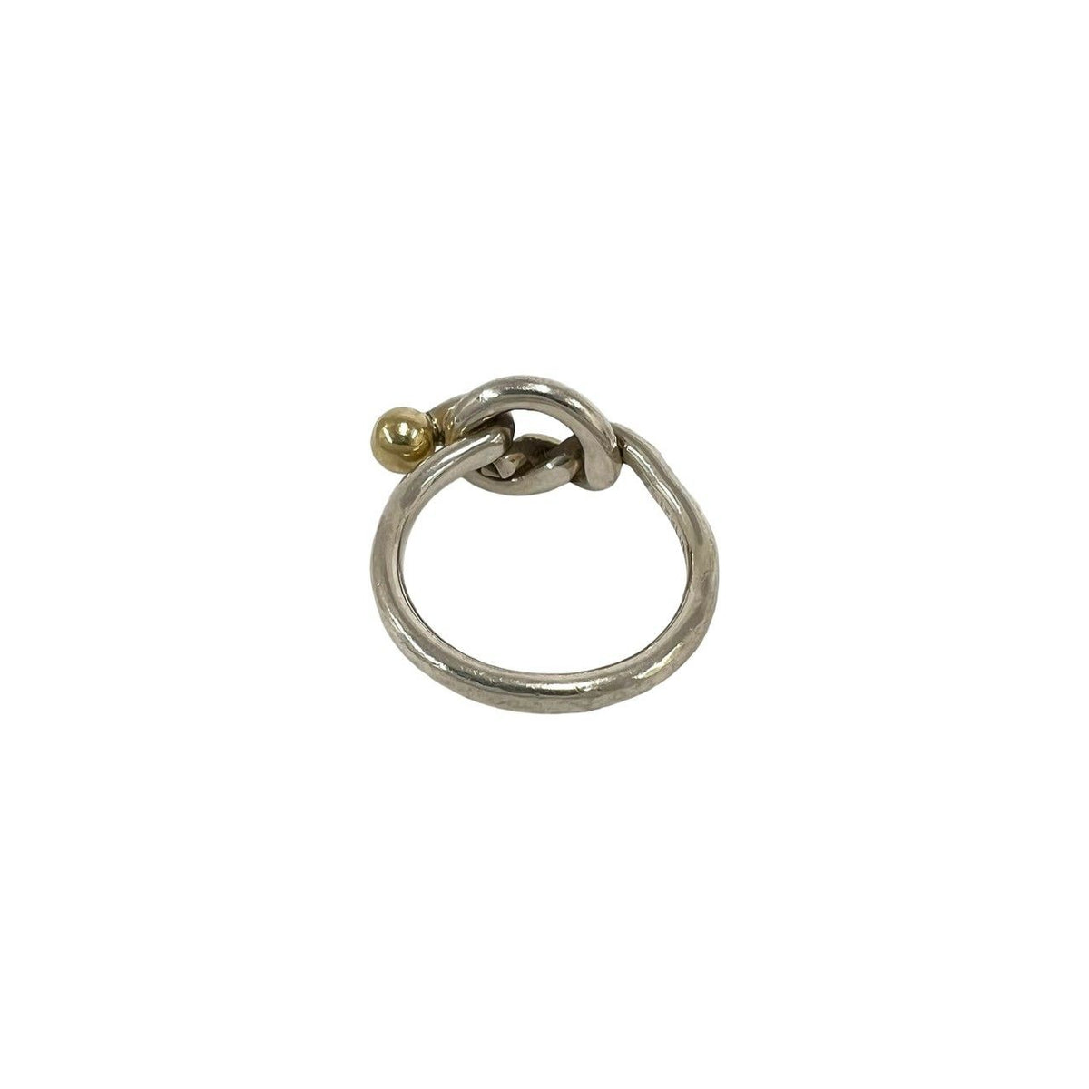 Tiffany & Co Vintage Love Knot Ring Silver — view 6