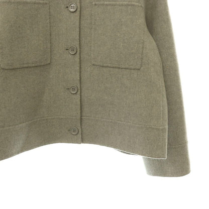 Max Mara S 'S Sarah Virgin Wool Jacket Gray 36 — view 5
