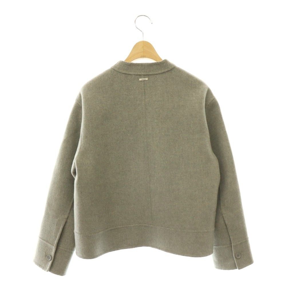 Max Mara S 'S Sarah Virgin Wool Jacket Gray 36 — view 2