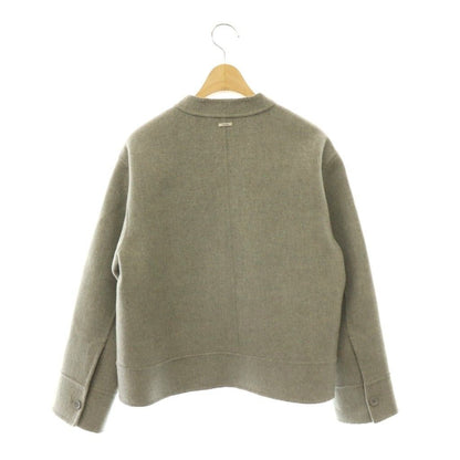 Max Mara S 'S Sarah Virgin Wool Jacket Gray 36 — view 2