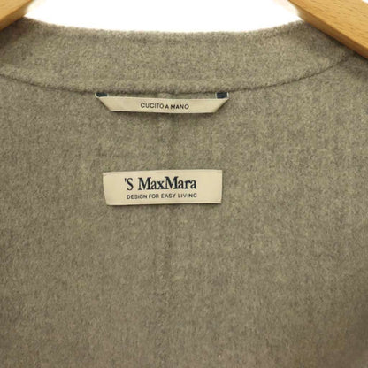 Max Mara S 'S Sarah Virgin Wool Jacket Gray 36 — view 7