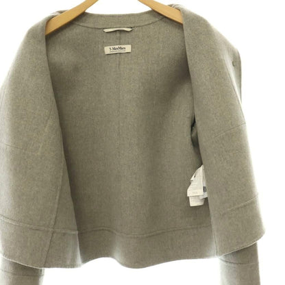 Max Mara S 'S Sarah Virgin Wool Jacket Gray 36 — view 3