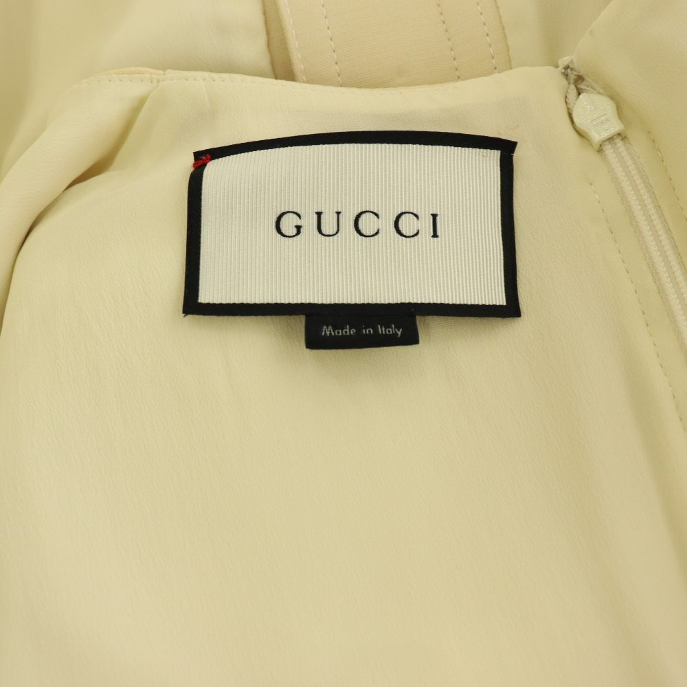 Gucci Pearl Dress Wool Silk — view 5