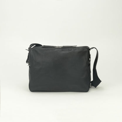 Hermes Sac Eb Reporter Shoulder Bag Ever Gray Noir Black Silver Bague Rain — view 3