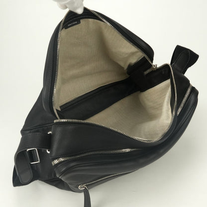 Hermes Sac Eb Reporter Shoulder Bag Ever Gray Noir Black Silver Bague Rain — view 8