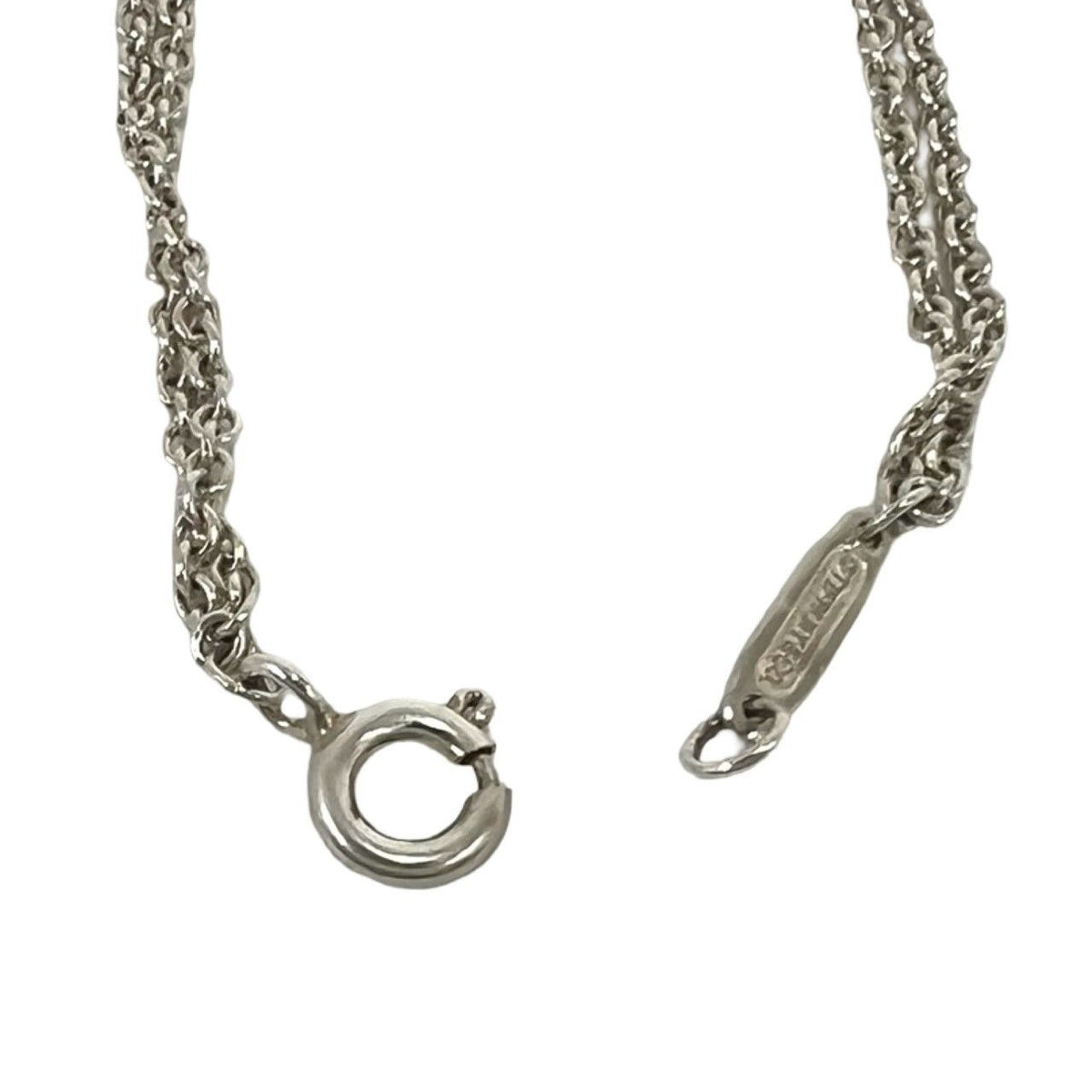 Tiffany & Co Vintage Infinity Bracelet 925 Sterling Silver Chain Bangle — view 4