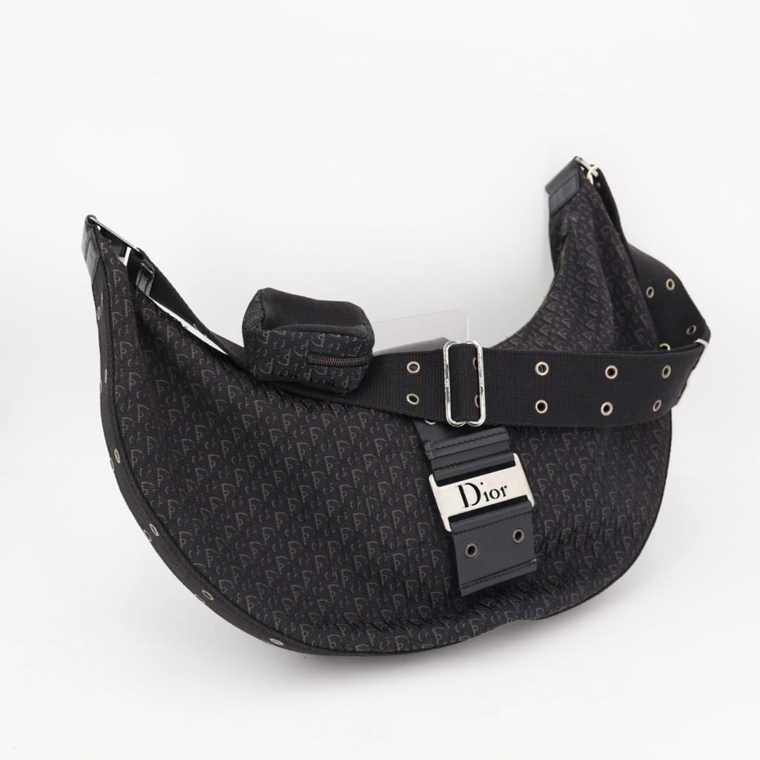 Dior Lotter Pattern Street Chic Shoulder Bag