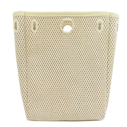Hermes Herbag TPM Silver Shoulder Bag Toile — view 7