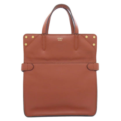 Fendi Flip Small 2-Way Shoulder Bag Calfskin — view 5