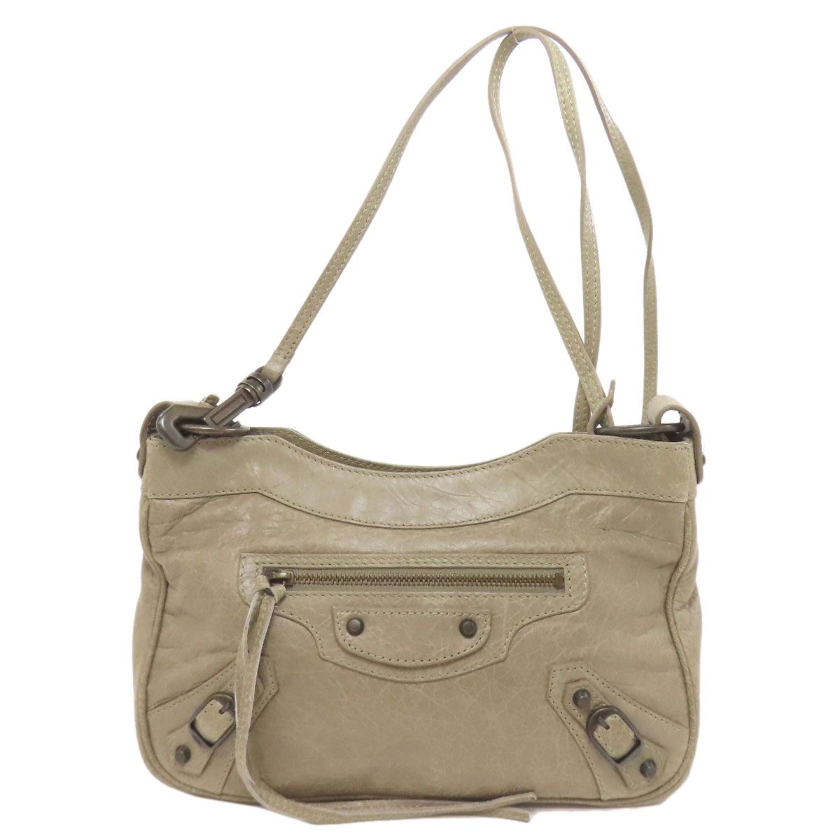 Balenciaga the Hip Shoulder Bag Calfskin