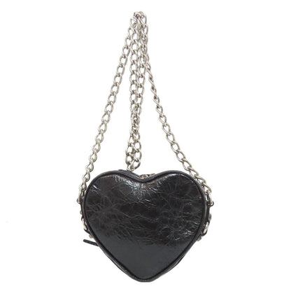 Balenciaga Heart Motif Shoulder Bag Leather — view 2