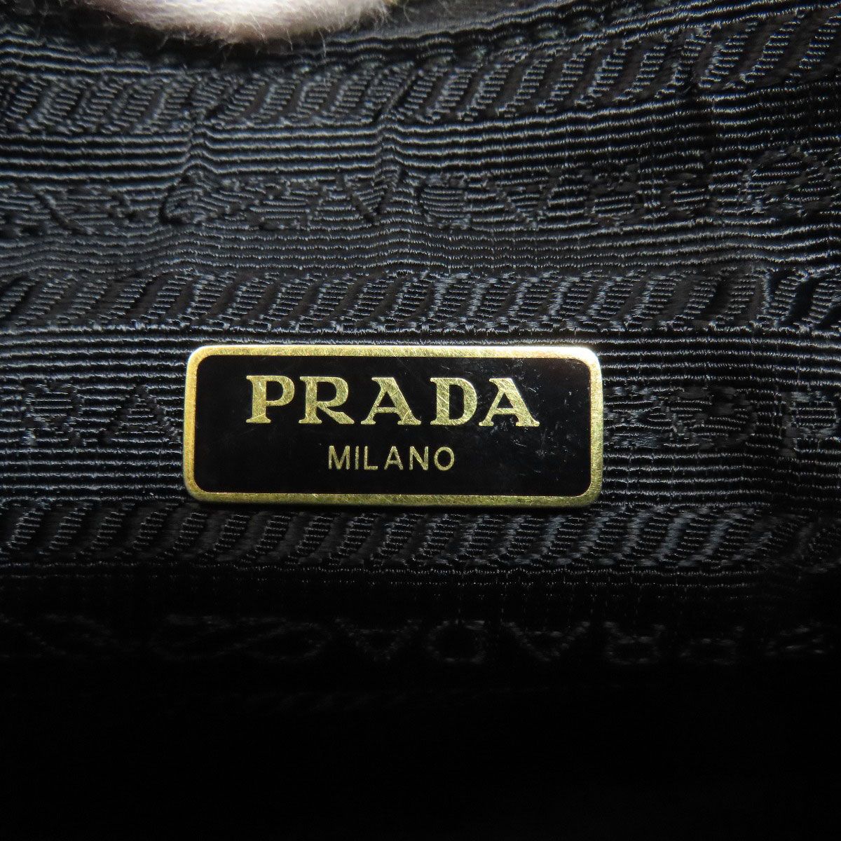 Prada Logo 2-Way Shoulder Bag Saffiano — view 6