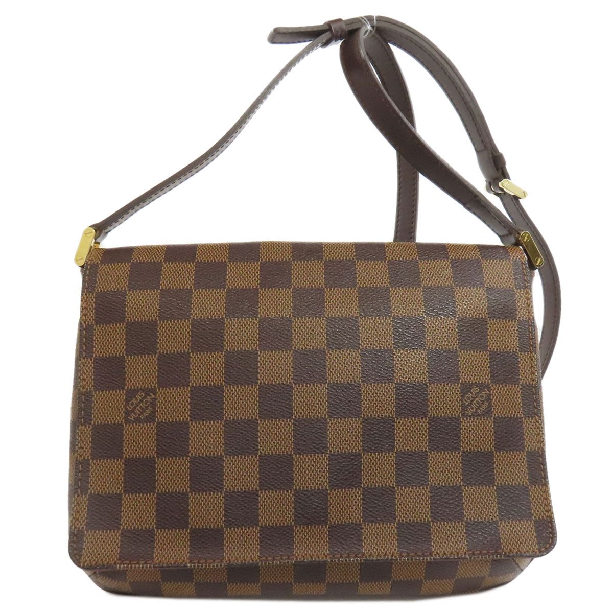 Louis Vuitton Musette Tango Long Shoulder Bag Damier Canvas