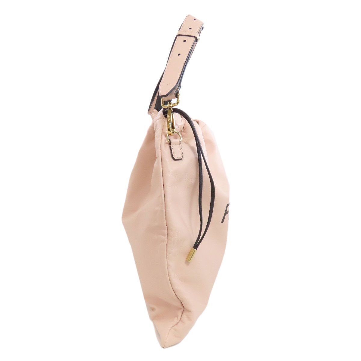 Fendi Pack Slim Clutch Shoulder Bag Calfskin — view 3